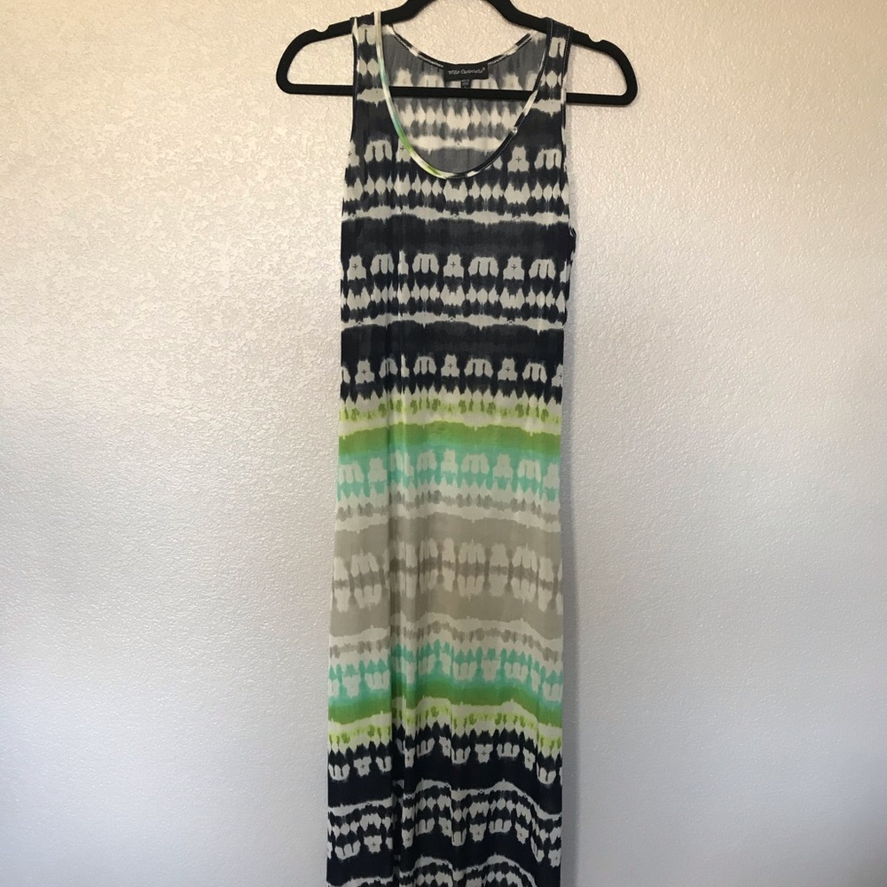 Millie Gabrielle tank style tie dye maxi dress Lg